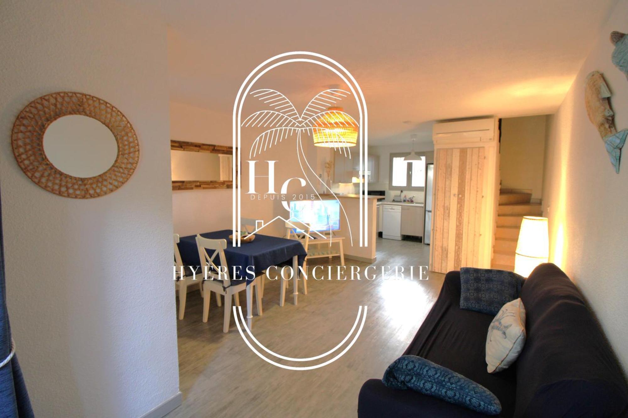Triplex Le Port D'Hyeres-400M-Clim Wifi Parking By Hc Apartment Ngoại thất bức ảnh